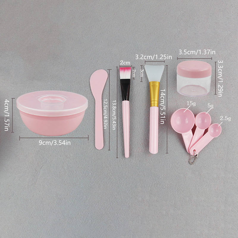 Beauty Makeup Women - Gezichtsmasker borstel, maskerkom, lepelset, maskerborstel, DIY