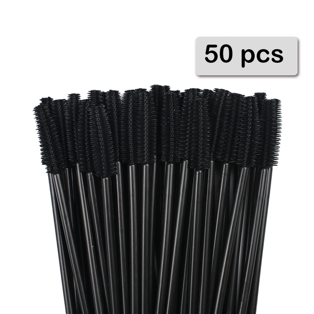 Beauty Makeup Women - 50 Stuks Siliconen Mascara Wands Applicator