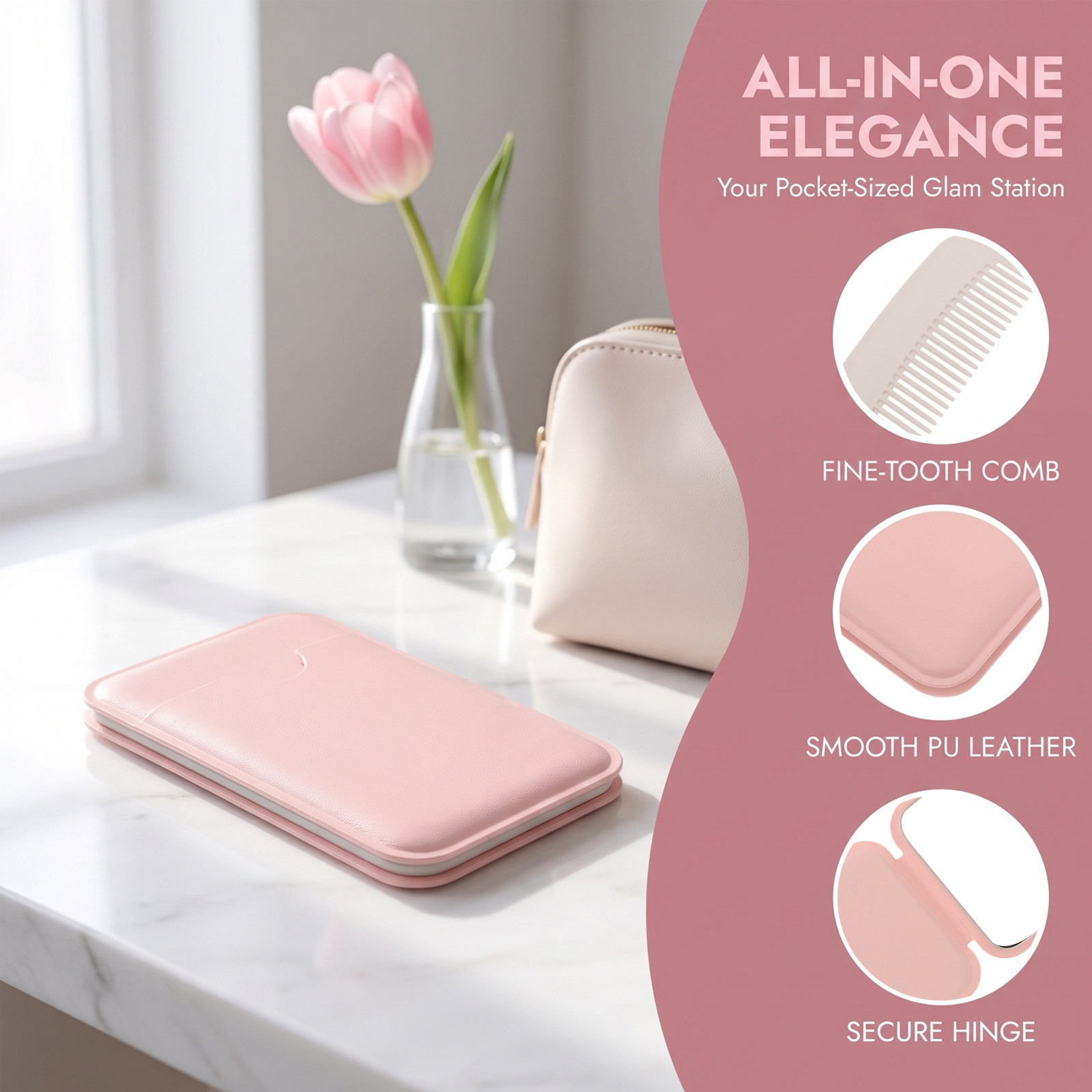 2-delige set met opvouwbare sp - Beauty Makeup Vanity Set recensie en prijs