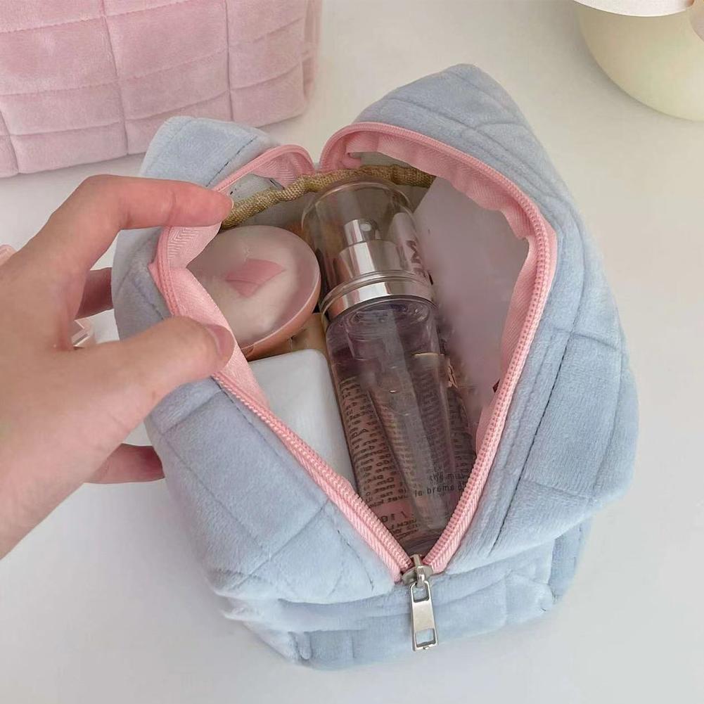 Schattige pluche make-up tas v - Beauty Makeup Women recensie en prijs