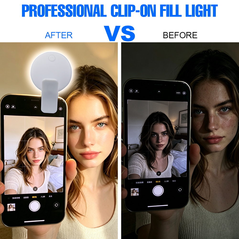 Draagbare clip-on selfie-vulli - Beauty No Makeup recensie en prijs